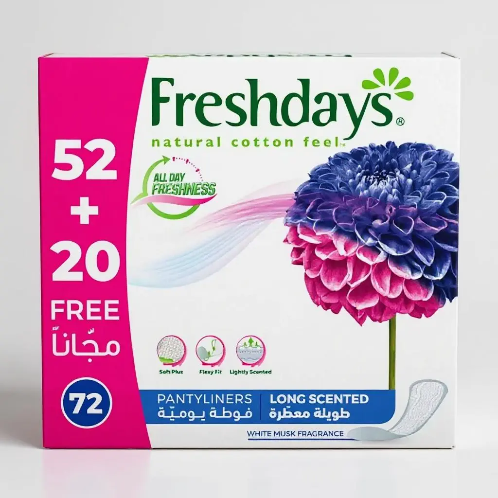 برايفت فريش دايز عدد72لونغ المعطرة (52+20)