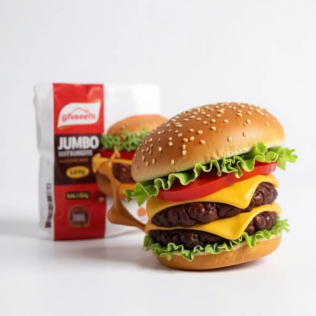 غانم همبرغر 850 غ بقر *12