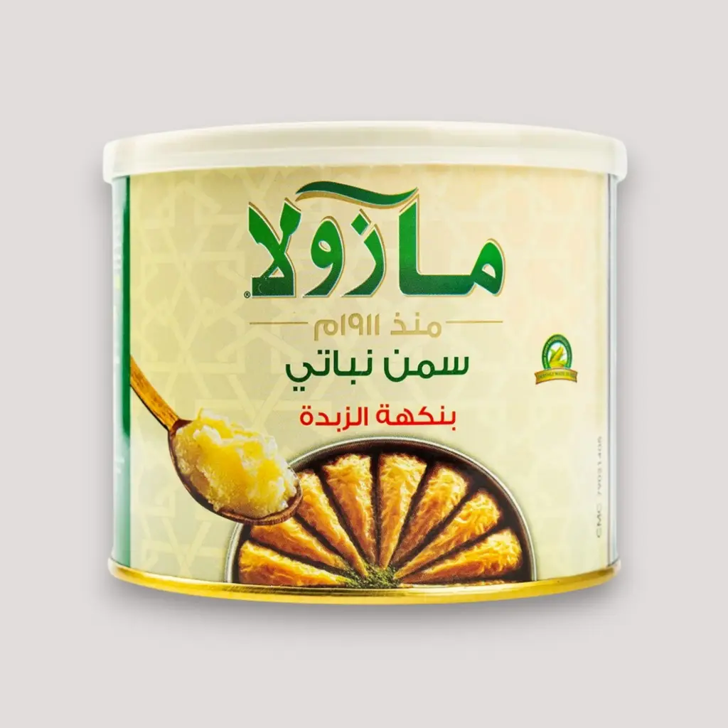 سمنة مازولا 800مل بالزبدة