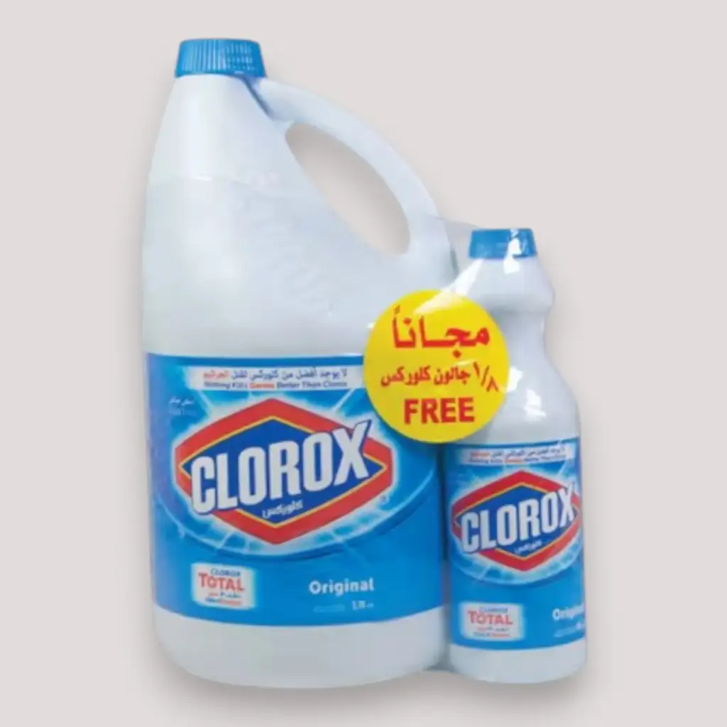 كلوركس 1.2ليتر ازرق اورجينال+250مل مجانا