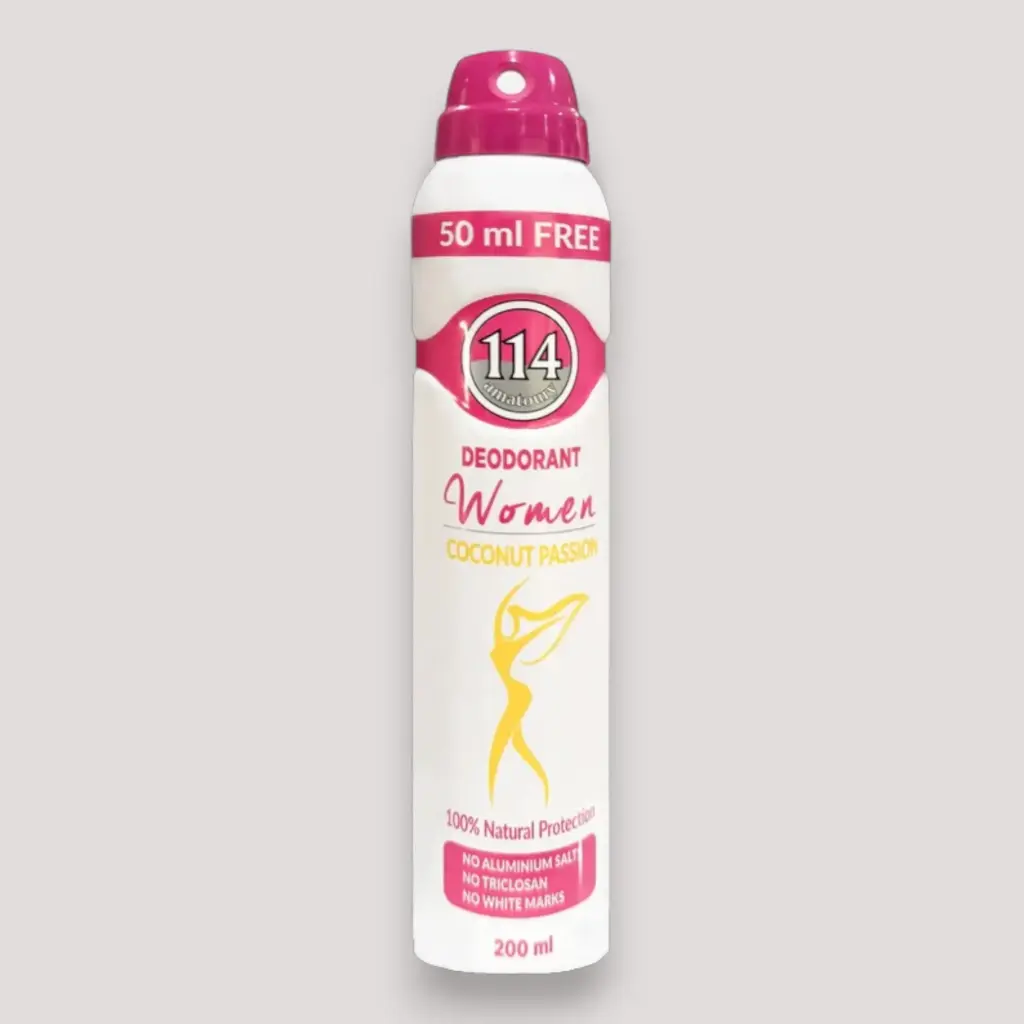 ديو (114) 150مل +50مل مجانا للنساء COCONUT PASSION