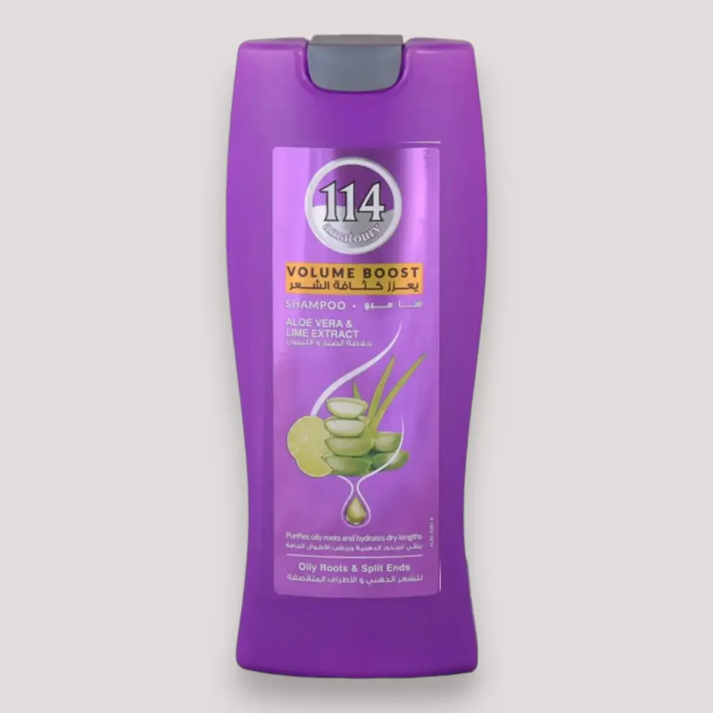 شامبو (114) 400مل للشعر الدهني خلاصة الصبار والليمون