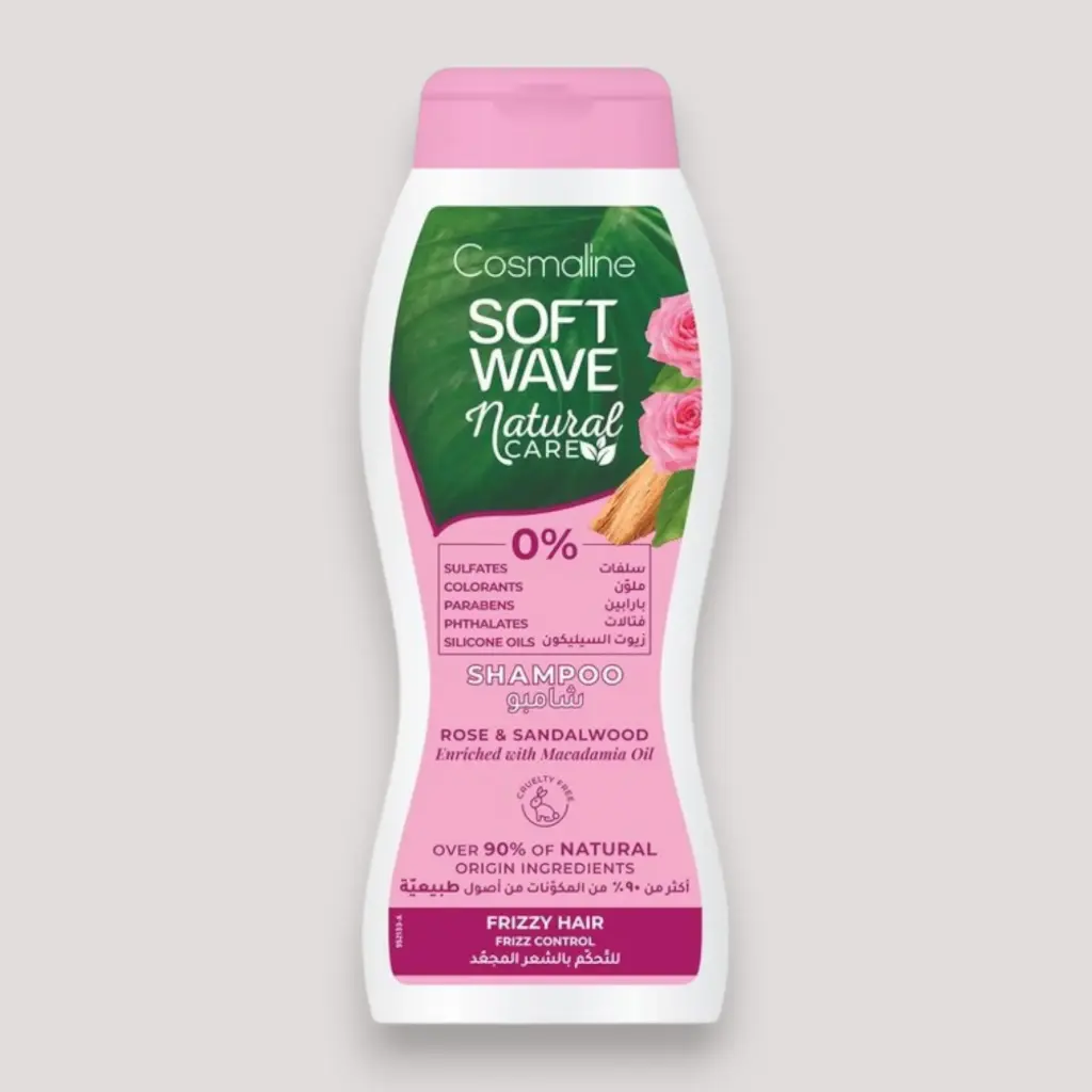 سوفت وايف شامبو 400مل للتحكم بالشعر المجعد NATURAL CARE