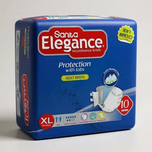 [MHR0000370] اليجانس حفاضات كبار السن عدد10 اكس لارج (كلوت)