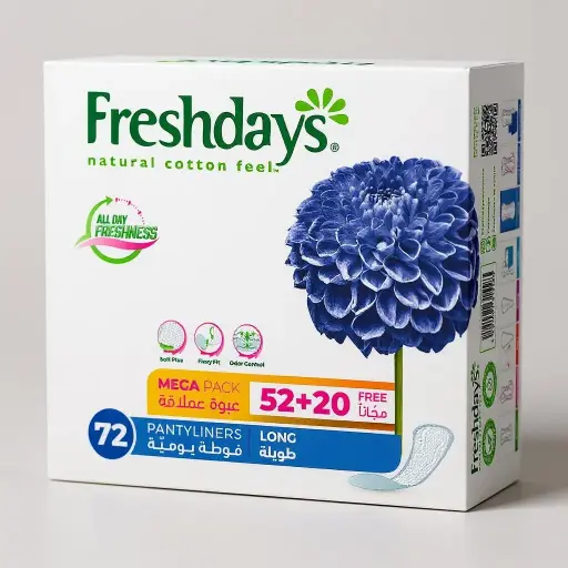 [MHR0000320] برايفت فريش دايز عدد72 لونغ (52+20)