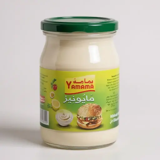 [MGZ0001698] مرطبان مايونيز يمامة 447مل