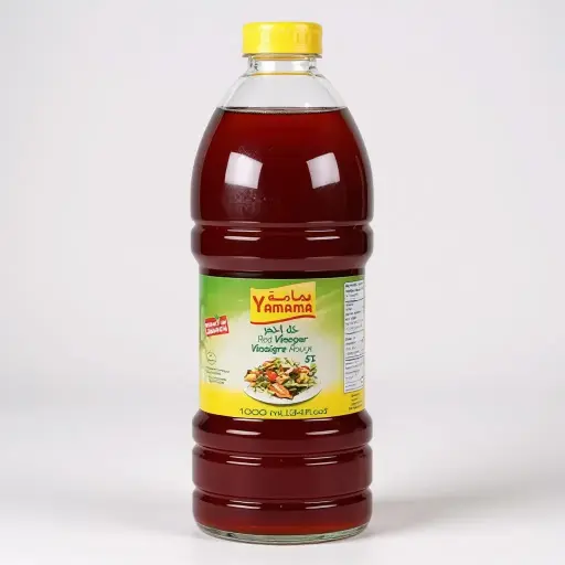 [MGZ0001397] خل يمامة 1لتر احمر