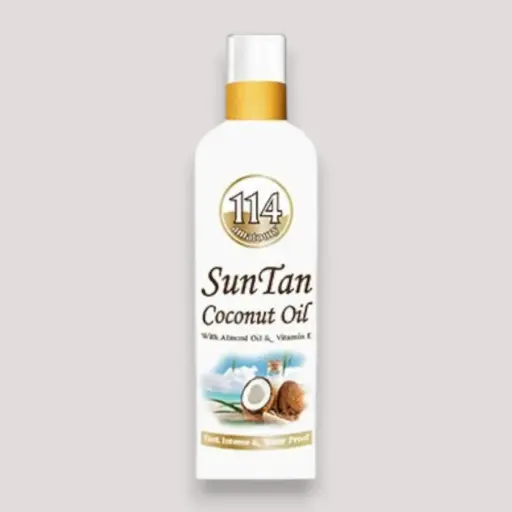 [TAJ0000768] صان تان (114) زيت جوز الهند 280مل للبرونزاج