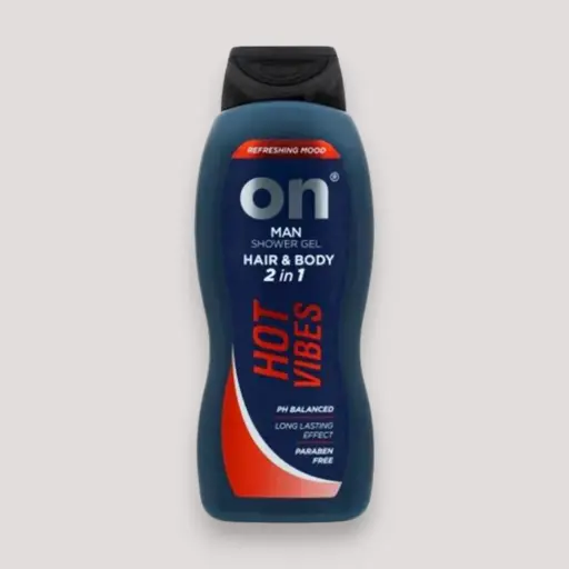 [TAJ0001480] اون شور جل 650مل للرجال HOT VIBES