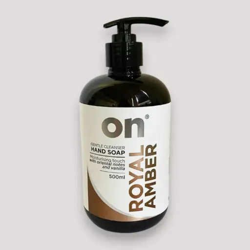 [TAJ0001593] 2حبة اون صابون سائل 500ملROYAL AMBER +صابون 125غ