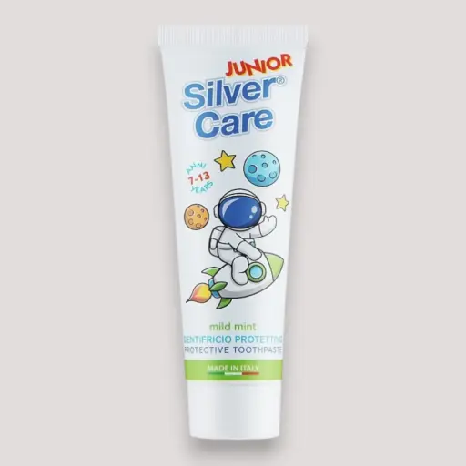 [TAJ0002237] سلفر كير معجون اسنان 75مل للاطفال JUNIOR MILD MINT